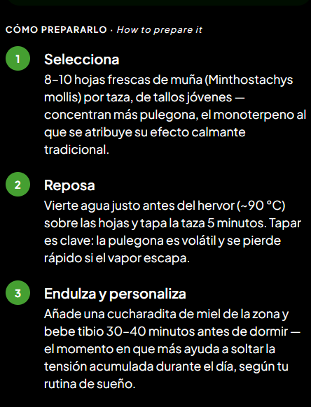 Three numbered preparation steps, each explaining why